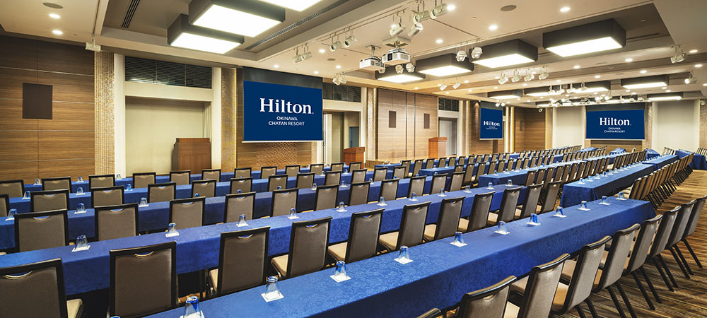 グランドボールルーム（ヒルトン沖縄北谷リゾート内）